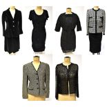 A group of circa 1960s ladies' vintage clothing to include a Mansfield 100% pure wool two-piece