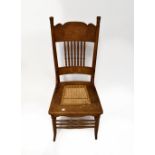 Four various 19th and 20th century chairs,