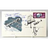 RUSSIAN COSMONAUTS; a first day cover bearing the signature of Valentina Tereshcova,