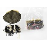 A large quantity of Victorian, Edwardian and later, mainly beaded evening bags,