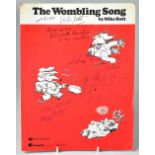 THE WOMBLES; a piece of sheet music by Mike Batt 'The Wombling Song',