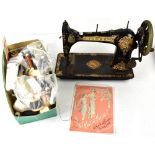 A late 19th/early 20th century Jones sewing machine Medium C.S.