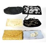 A quantity of Edwardian and later mainly evening bags, to include beaded and jewelled examples,