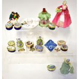 Three Royal Doulton figures comprising HN1537 'Jeanette',
