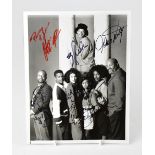 FRESH PRINCE OF BEL-AIR; an original black and white promotional photograph dated 1991-92,