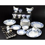 A quantity of Booths 'Dragon' pattern blue and white china, no.