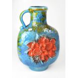 CARSTENS TONNIESHOF; a West German vase with single handle,