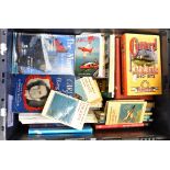 A quantity of books relating to planes and boats, including fiction and non-fiction,