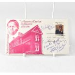 AMERICAN CIVIL RIGHTS; a first day cover signed by Eldridge Cleaver and Stokely Carmichael.