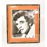 FILM & TV; a group of eight autographed stock photographs of film and stage stars,