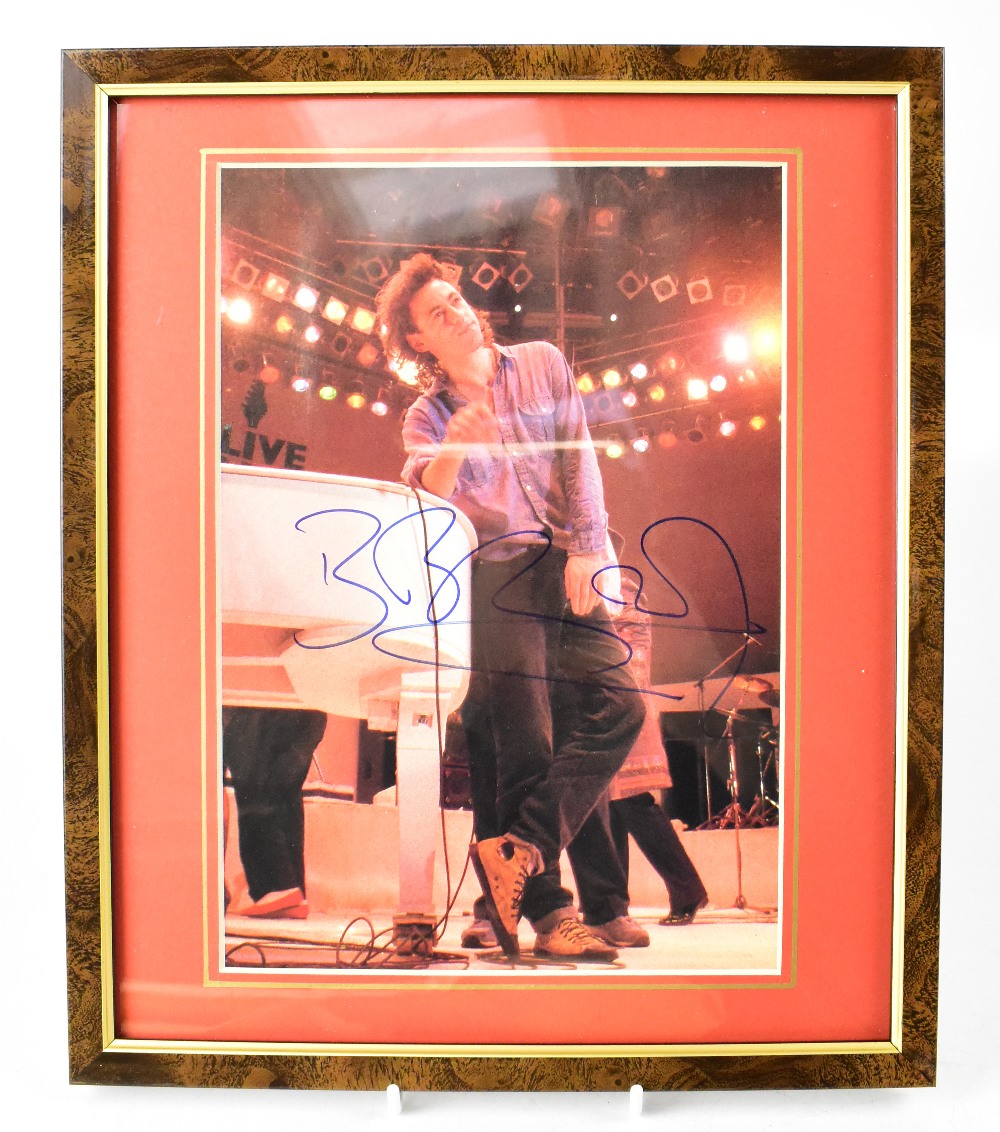 ROCK & POP; a group of autographed ephemera including a stock photograph of Elkie Brooks, - Image 3 of 4