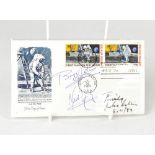 SPACE EXPLORATION; a 1969 first day cover signed by Buzz Aldrin, Neil Armstrong and Michael Collins,