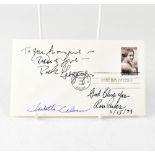 AMERICAN CIVIL RIGHTS; a first day cover bearing three signatures including Rosa Parks,