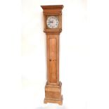JOHN TAYLOR OF PETWORTH; a c1790 pine cased cottage-style longcase clock,