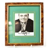 ROCK & POP ETC; a group of ten autographed ephemera items to include Victor Spinetti,