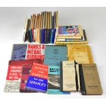 A collection of books relating to maritime flags and funnels,