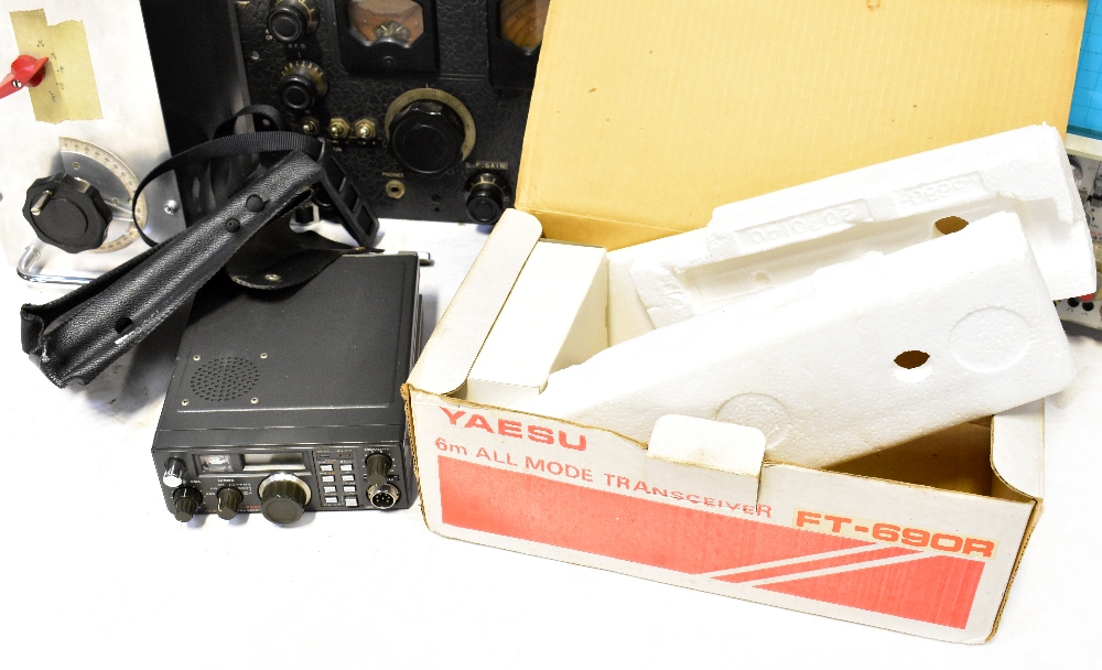 A quantity of amateur radio equipment comprising a Hallicrafters Inc Chicago Model SX-23 Super - Image 2 of 4