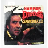 CLASSIC HORROR; 'Hammer Presents Dracula', a gatefold sleeve record bearing multiple signatures,