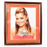 ROCK & POP ETC; a group of ten autographed promotional pictures to include Cheryl Cole,