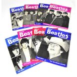 THE BEATLES; group of thirteen issues of 'The Beatles Monthly' magazine, nine 1964, Jan,