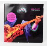 Three autographed albums comprising Dire Straits 'Money for Nothing',