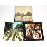 THE BEATLES; two albums comprising 'Let it Be' and 'Abbey Road',
