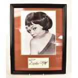 ROCK & POP; a group of ten autographed promotional pictures of Eartha Kitt, Gary Oldman,