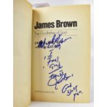 JAMES BROWN; 'The Godfather of Soul', a single volume bearing the legendary singer's signature,