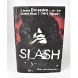 SLASH; a biography with Anthony Bozza bearing the legendary guitarist's signature dated 2009,