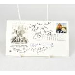 AMERICAN CIVIL RIGHTS; a first day cover bearing the signatures of John Lewis,