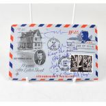 AMERICAN POLITICS; a first day cover bearing the signature both front and back of John Lewis.