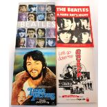 THE BEATLES; a quantity of mainly hardback books relating to the band,