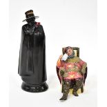 ROYAL DOULTON; a figure HN2162 'The Foaming Quart', and a Sandemans port decanter (2).