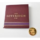 THE ROYAL MINT; The Sovereign 2015 Fifth Portrait - First Edition Gold Proof Coin, encapsulated,