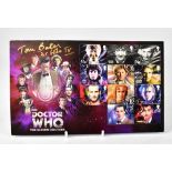 DOCTOR WHO; a limited edition envelope numbered 1265/1500,