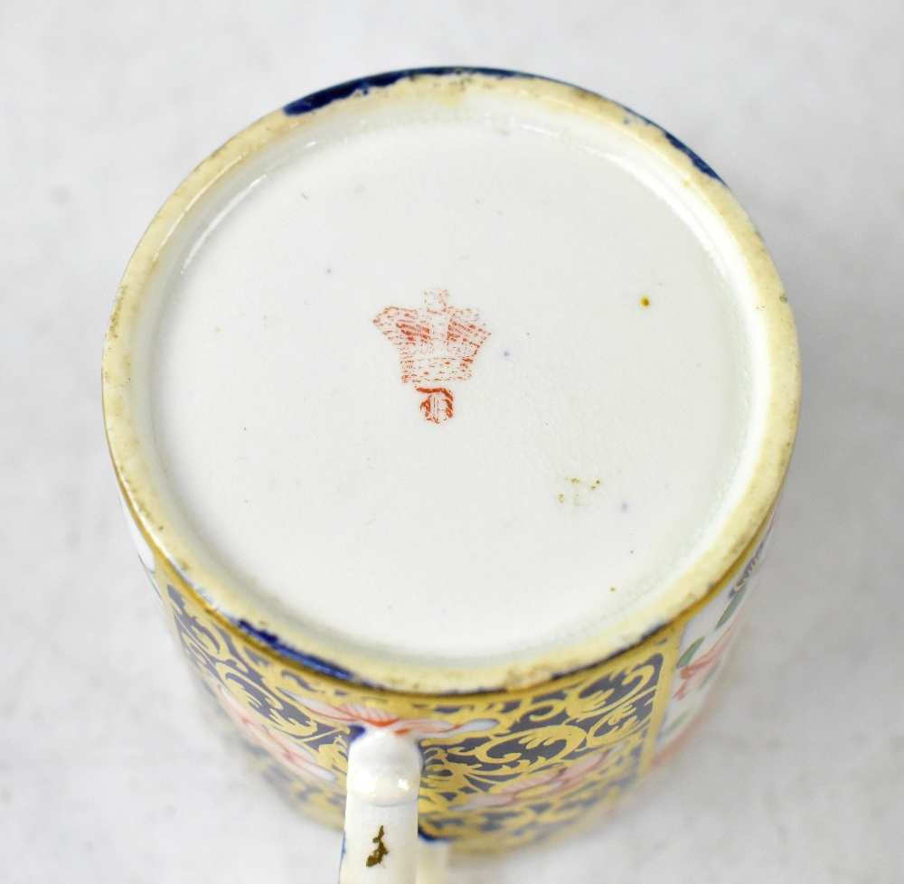 A group of late 18th/early 19th century coffee cans and saucers, - Image 7 of 10