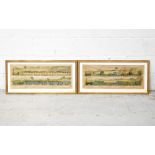 LIVERPOOL RAILWAY INTEREST; two groups of two 19th century etchings,