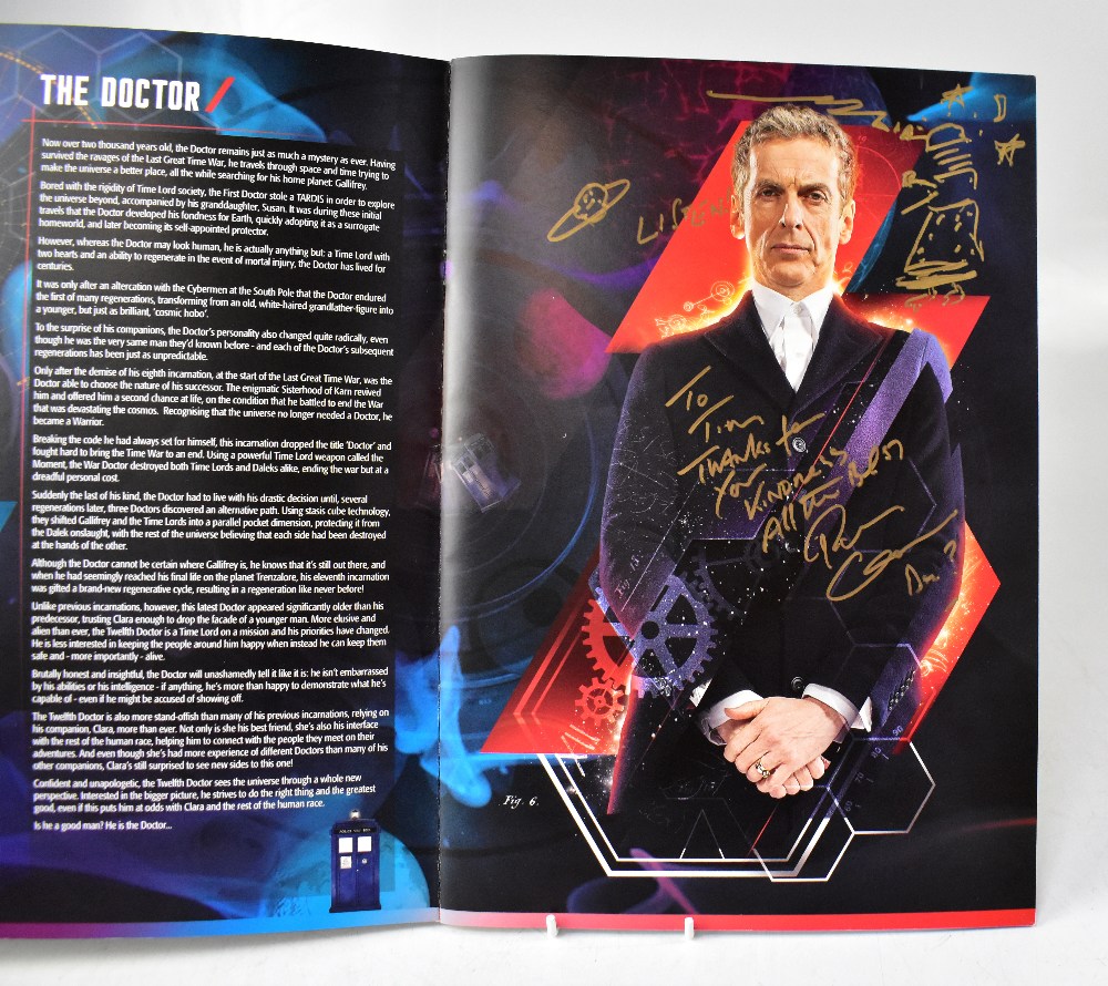 DOCTOR WHO; Symphonic Spectacular UK Tour 2015 official tour programme, - Image 3 of 4