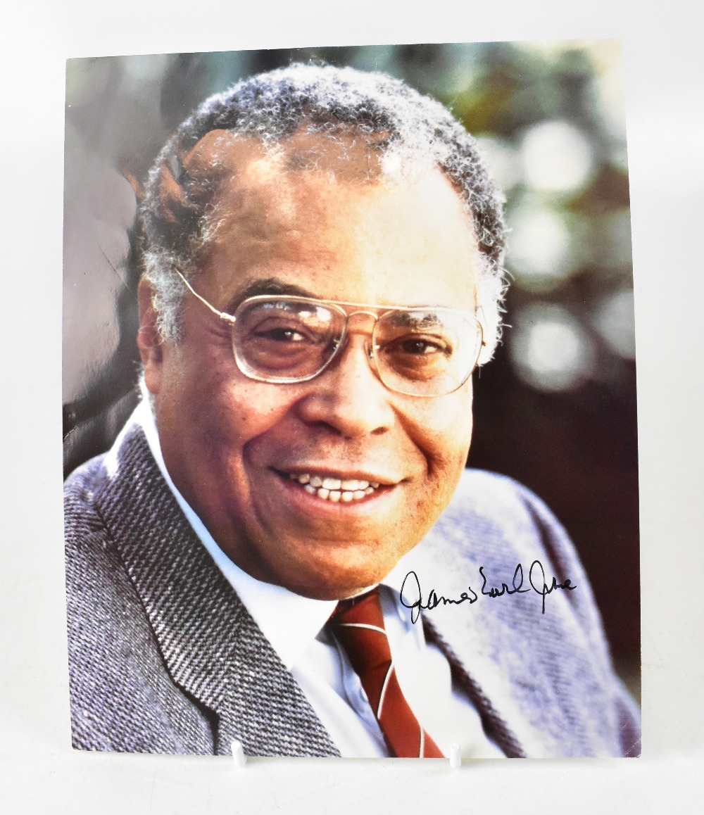 JAMES EARL JONES; a coloured photograph of the actor bearing his signature. - Image 2 of 2