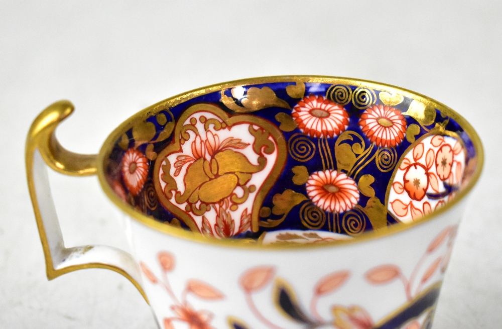 A group of late 18th/early 19th century coffee cans and saucers, - Image 6 of 10