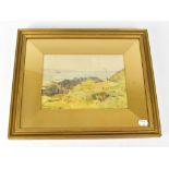 JOHN HALFPENNY; watercolour 'Helens Bay', signed and titled lower left, 17 x 24cm,