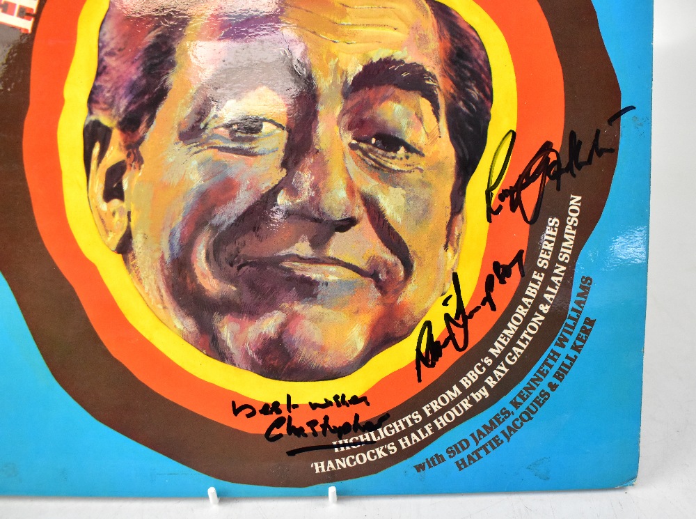 UNIQUE HANCOCK; an album bearing the signatures of Ray Galton and Alan Simpson to the cover. - Image 2 of 2