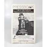 GENE HACKMAN; a press book publication for 'French Connection II', bearing the star's signature.