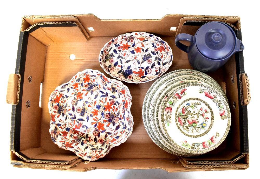 A quantity of mixed ceramics to include Johnson Brothers 'Indian Tree' dinner plates, side plates, - Image 3 of 3