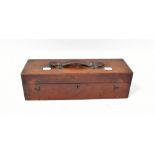 An early 20th century Fullers Spiral Slide Rule contained in a mahogany case.