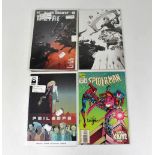 A group of four DC 'Dark Night Comics', 'Metal', Francesco and Mattina,