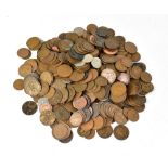 A large quantity of 19th and 20th century British coinage.