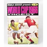 FOOTBALL; a multi-signed World Cup 1966 Digest booklet, containing a large number of signatures,