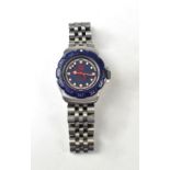 TAG HEUER; a ladies' stainless steel quartz bracelet watch, Formula 1, reference WA1410, 28mm.