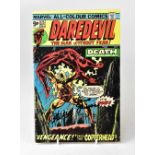 DAREDEVIL; a Marvel comic numbered 125, bearing the signature of Stan Lee and another to the cover.